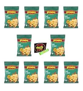 Amazon Vitners Sizzlin Hot Salt Sour Potato Chips A Chicago