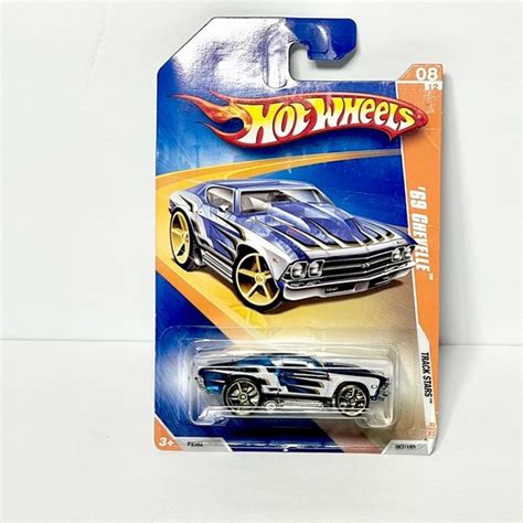 Toys Hot Wheels Chevelle Clear Blue Poshmark