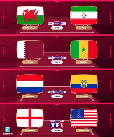 Befootball On Twitter Voici Le Programme Coupe Du Monde Du Jour 🍿⚽️ Vos Pronos 🧐