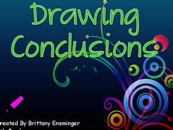 Drawing Conclusions Flipchart Ii By Brittany Ensminger Tpt