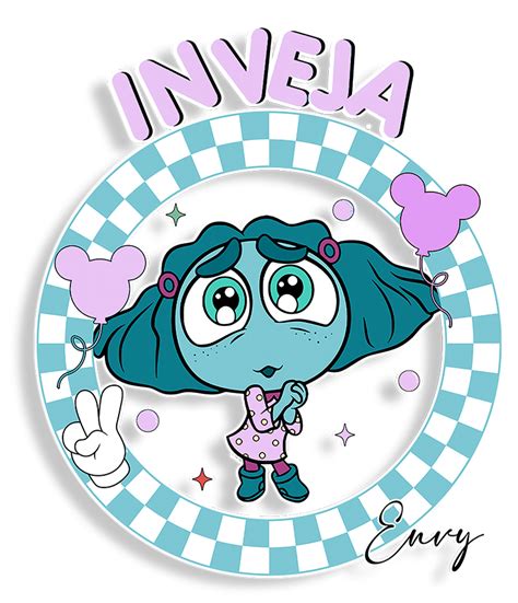 Inveja Divertidamente 2 Png - Desenho Inveja Divertidamente 2 PNG | Divertidamente, Arte com giz de ...