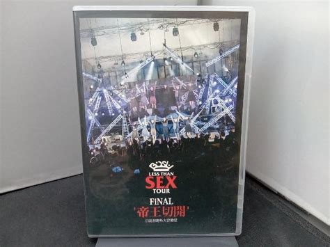Yahoo オークション DVD Less Than SEX TOUR FiNAL 帝王切開 日比谷