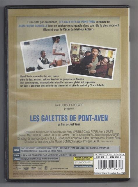 DVD LES GALETTES DE PONT AVEN JEAN PIERRE MARIELLE JEANNE GOUPIL