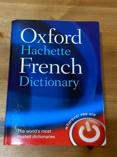 Oxford Hachette French Dictionary Hard Cover Oxford University Press