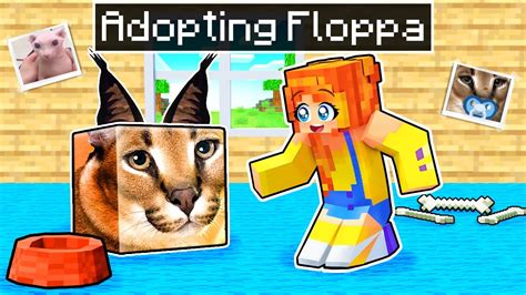 Adopting A FLOPPA In Minecraft YouTube