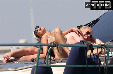 Lilly Becker Sexy Shows Off Her Nude Tits While On A Vacation In Ibiza Aznude