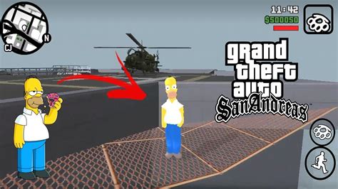 Homero En Gta San Andreas Gameplay Youtube