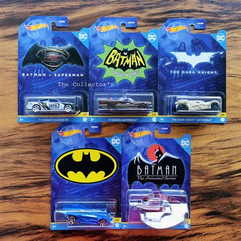 Hot Wheels Batman Series Mix Set Of Hobbies Toys Toys Games On Carousell