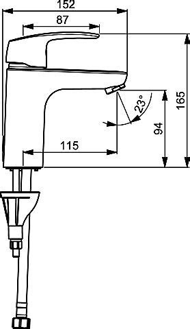 Hansa HANSAPINTO XL Waschtisch Einhand Einlochbatterie DN 15 Chrom