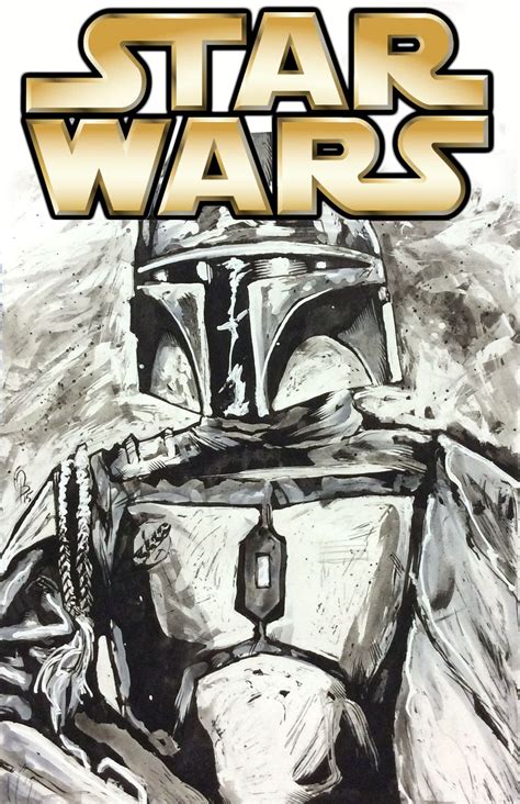 Boba Fett Sketch By Tbeistel On Deviantart