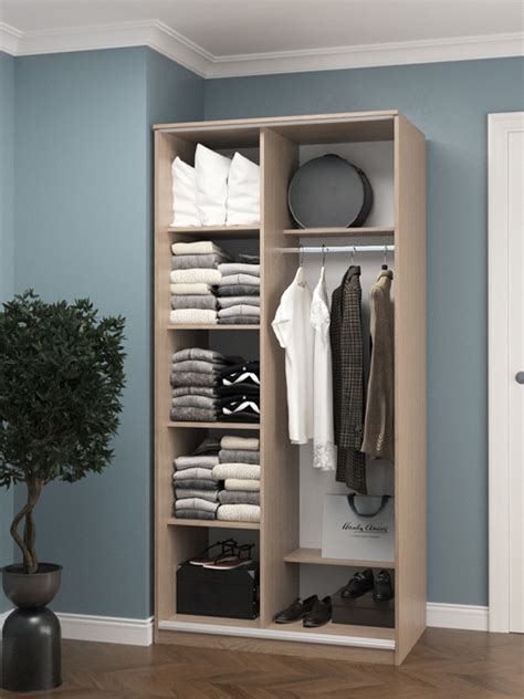 Шкаф-купе Balance (1000) 2D (дуб сонома) | Ами Мебель