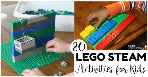 20 Fun LEGO STEM Activities for Kids - Look! We're Learning!