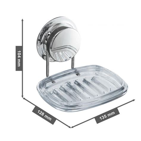 Поставка за сапун, ABS/Неръждаема стомана, Сребро - eMAG.bg