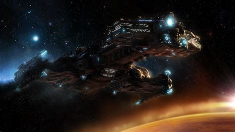 Fondos De Pantalla Barco De Estrellas Starcraft Ii Terran