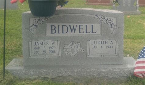 James W Bidwell 1929 2016 Find A Grave Memorial