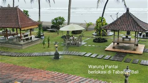 Kuliner Bali Spot View Pantai Warung Pantai Tabanan Bali Youtube