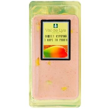 Паштет Val de Lys куриный с кари и манго 170г - заказать лучшие с КОСМОС
