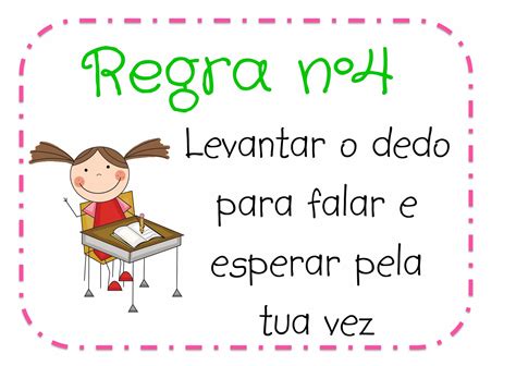 Regras Da Sala De Aula Para Imprimir - NAZAEDU