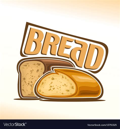 Logo Bread Royalty Free Vector Image Vectorstock