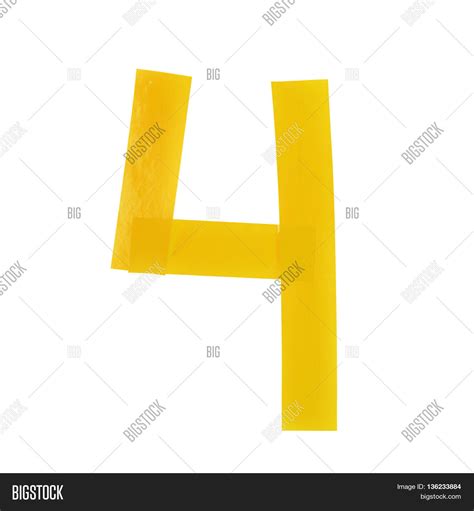 Number Four Symbol Image & Photo (Free Trial) | Bigstock