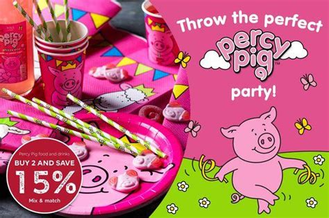 Marks Spencer Percy Pig Party Promotion