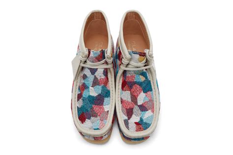 Clarks Originals New Wallabees Pop With Intricate Multi Colored Weaves