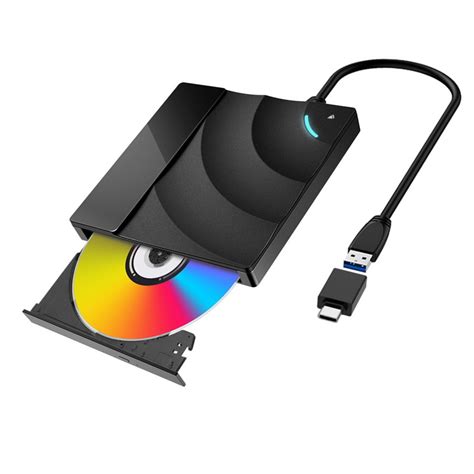 Внешний оптический привод BlitzWolf BW-VD2 External Blu-Ray DVD Drive ...
