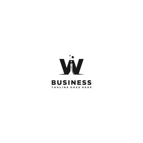 Premium Vector W Letter Logo Design Template