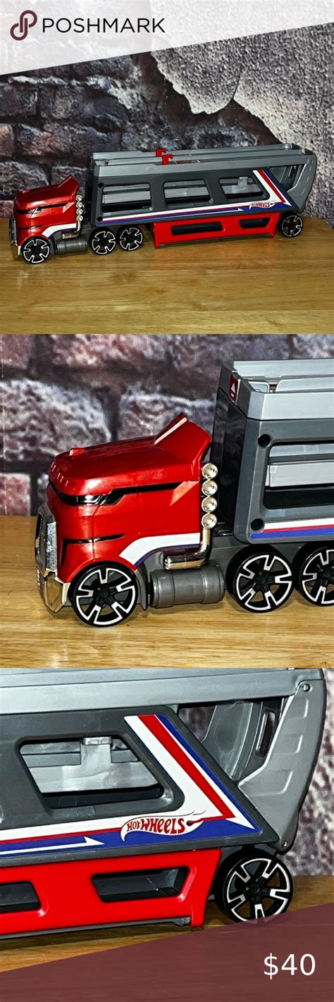 Hot Wheels Semi Truck And Trailer At Maria Garza Blog