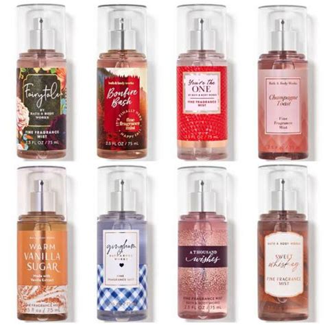 Jual Bbw Bath And Body Works Body Mist Travel Size Ml Shopee Indonesia