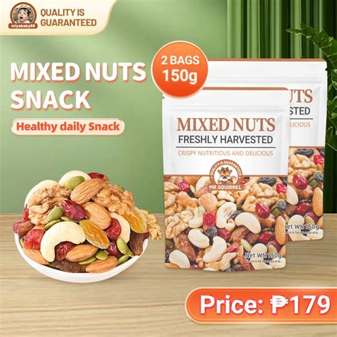 Mixed Nuts 150g Trail Nuts Daily Healthy Mixed Nuts And Dried Fruit