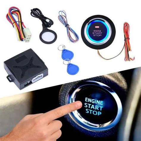 СТАРТ СТОП кнопка зажигания с иммобелайзером Smart start system: 600 ...
