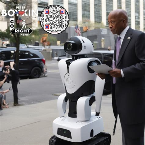 New York Mayor Eric Adams Unveils Controversial Surveillance Robot