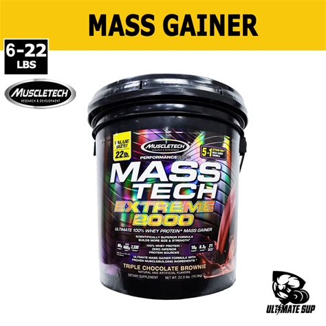 Muscletech, Mass Tech Extreme 2000| Masstech Elite, Mass Gainer ...