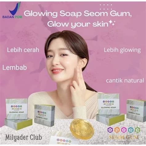 Jual Sabun Seom Gum Feminine Glowing Soap Shopee Indonesia