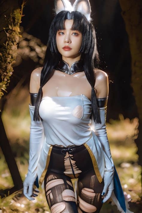 Nekoyoshi Hutao 爆机少女喵小吉胡桃永劫无间 Chinese nude cosplayer v1 0 Stable Diffusion LoRA Civitai