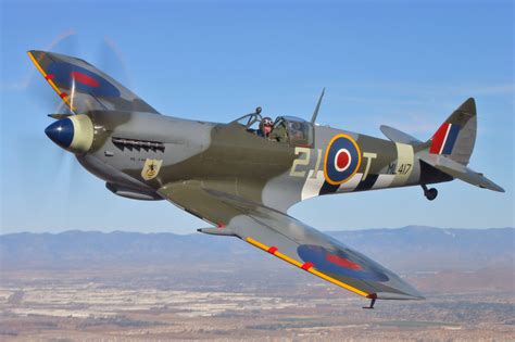 Spitfire Plane Engine