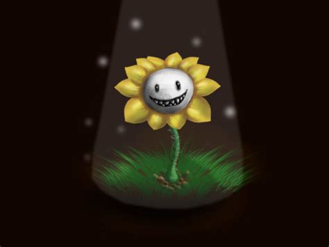 Realistic Flowey By Frostyflytrap On Deviantart