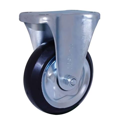 Jual Roda Caster Troly Troli Trolley Karet Inch Mati Fixed