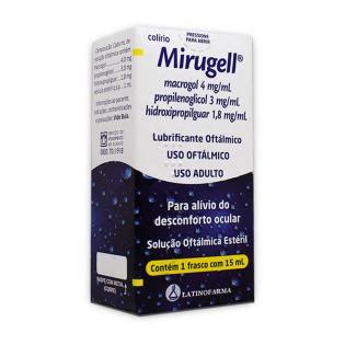Para Que Serve O Colirio Mirugell - Mirugell com 15ml - Latinofarma | Drogaria Nova Esperança.