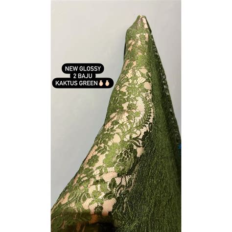 Jual Kain Brokat Glossy Motif Terbaru Shopee Indonesia