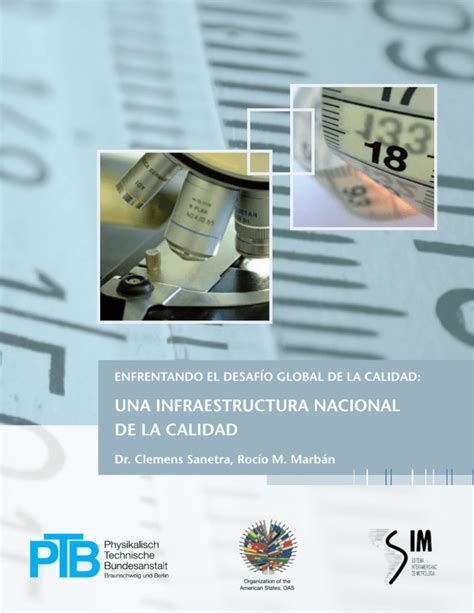 Una Infraestructura Nacional De La Calidad Physikalisch