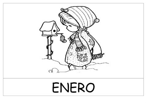 Pdf Dibujos Meses Del Año Blanco Y Negropfd Dokumentips