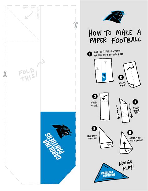 How To Make A Paper Football Instructions