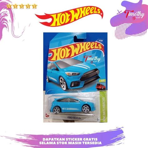 Jual Hot Wheels Ford Focus Rs Biru Original Harga Termurah Maret Blibli
