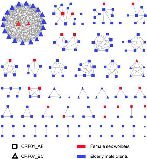 Molecular Transmission Networks Of HIV 1 Among Female Commercial Sex