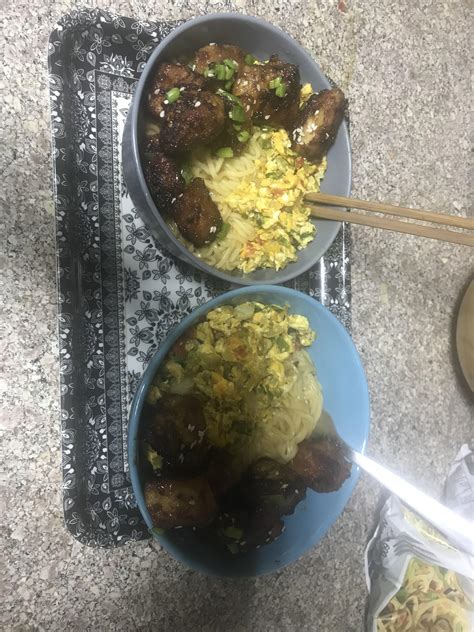 Homemade Ramen With Teriyaki Chicken Im Really Proud Of It