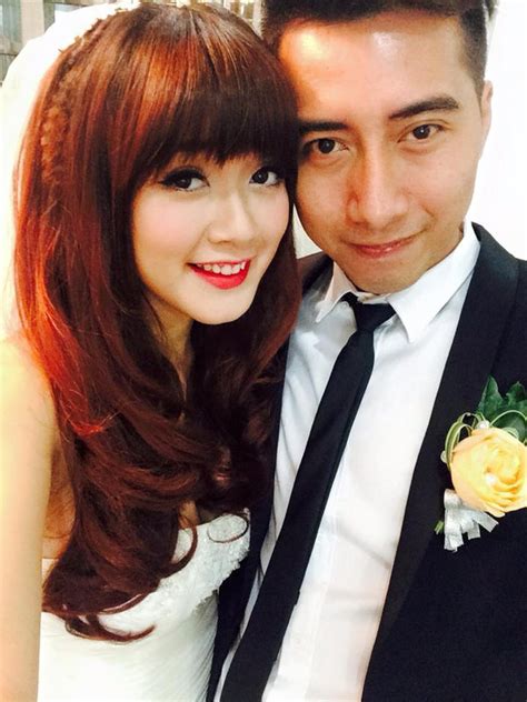 Cận cảnh nhan sắc như hot girl của vợ Only C