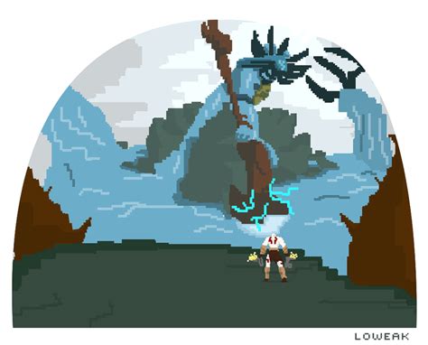 Pixel Art God Of War By Loweak On Deviantart