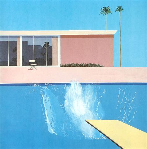 Senza Dedica Tempo D Estate A Bigger Splash Di David Hockney